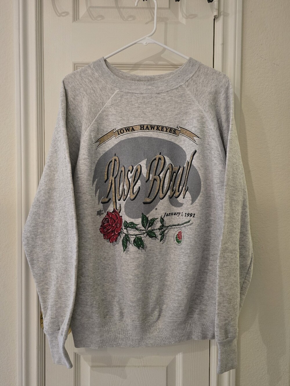 Iowa Hawkeyes Rose Bowl Crewneck Sweatshirt